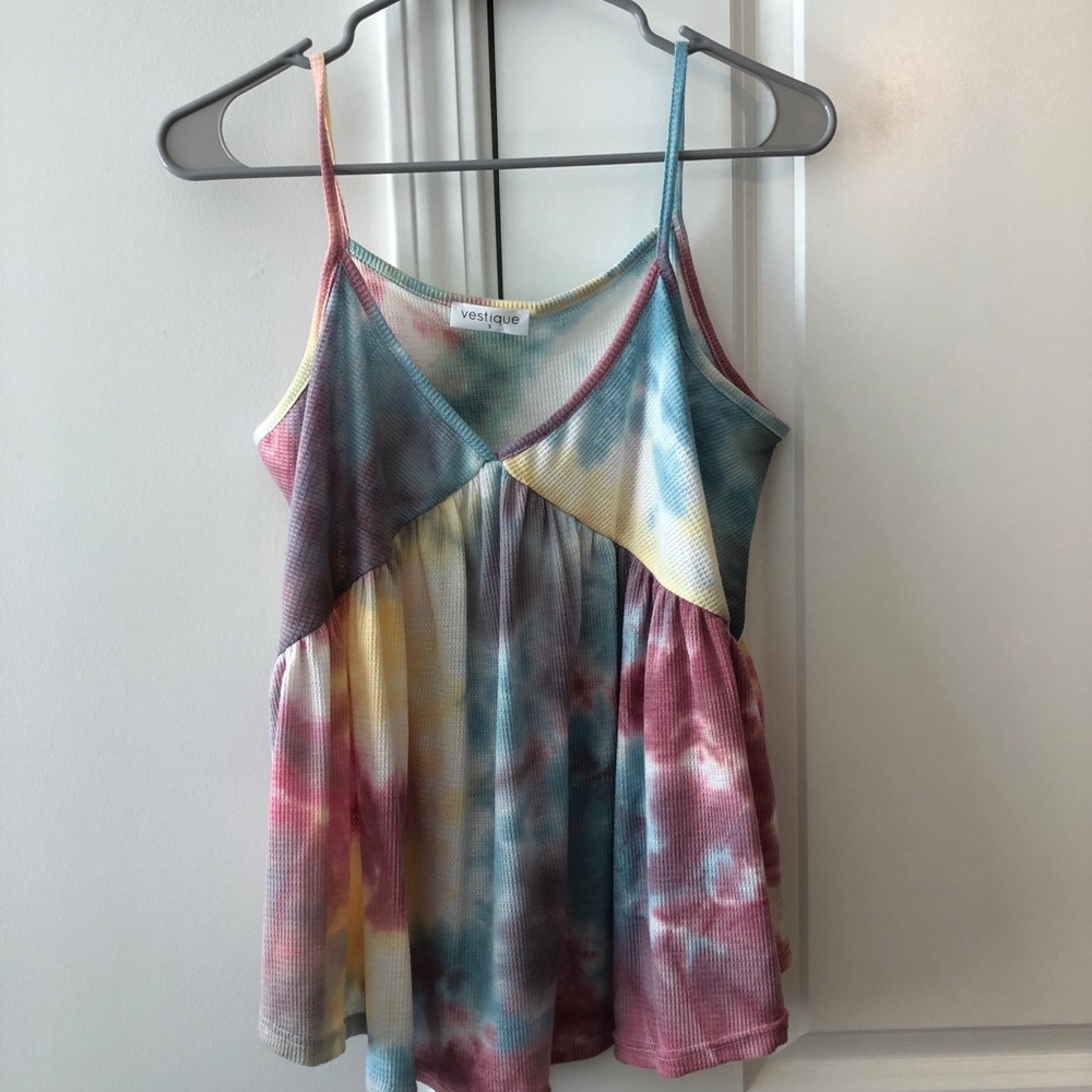 vestique tie dye tank